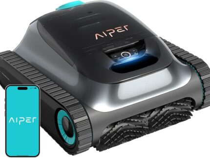 (2026 Upgrade) Aiper Scuba S1 Poolroboter, Individueller Wochenreinigungsplan, 270 Min. Laufzeit, Wasserlinienreinigung, App & OTA, Smarte Navigation mit 11 Hochpräzisen Sensoren Für Eingelassene Pool