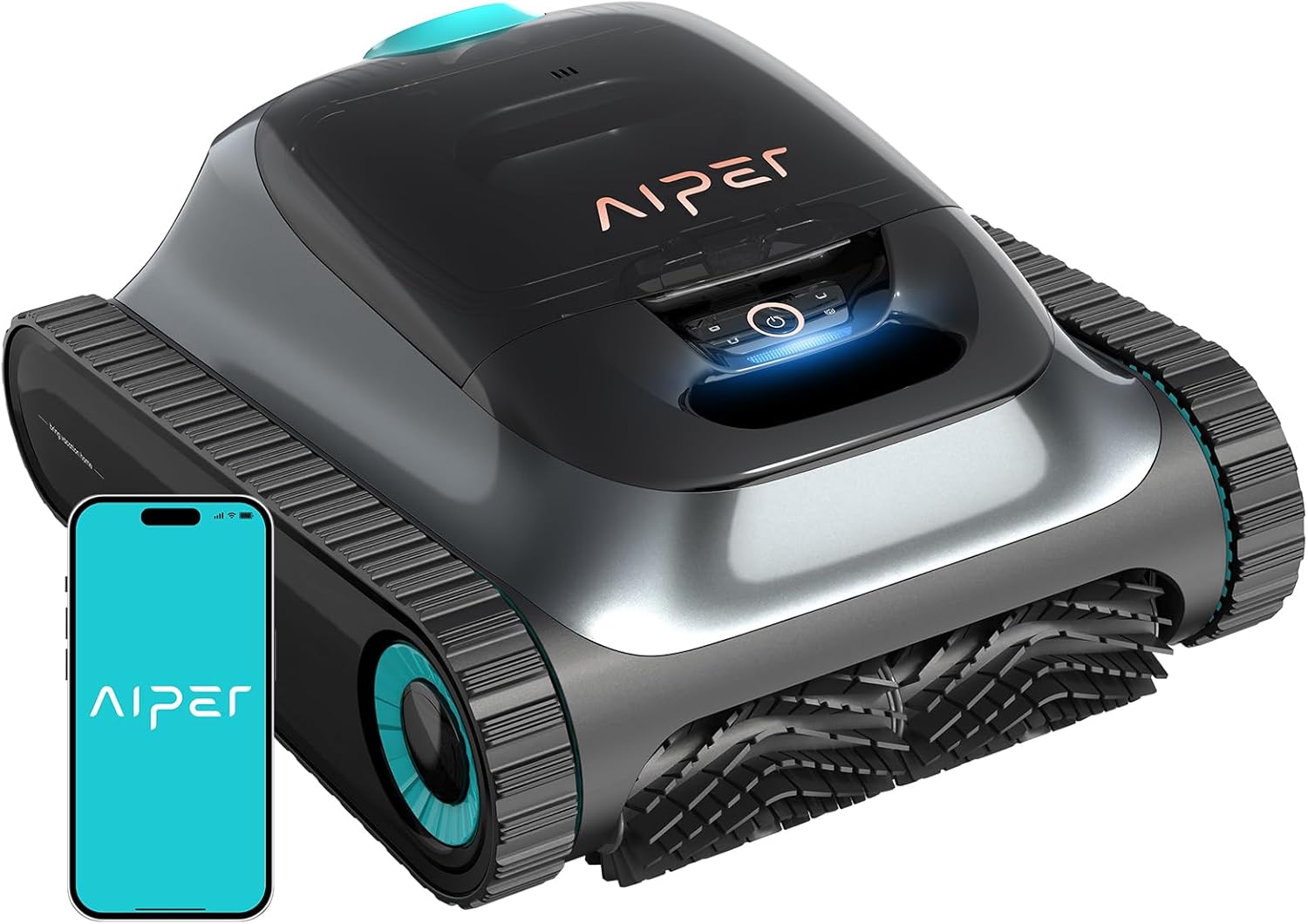 71A4qnh0U2L._AC_SL1500 (2026 Upgrade) Aiper Scuba S1 Poolroboter, Individueller Wochenreinigungsplan, 270 Min. Laufzeit, Wasserlinienreinigung, App & OTA, Smarte Navigation mit 11 Hochpräzisen Sensoren Für Eingelassene Pool