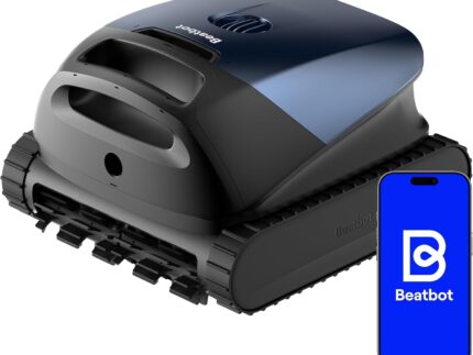 Beatbot (2026 Neu) Sora 10 Poolroboter Akku Boden und Wand, Reinigt Wasserlinie & Plattformen, 25700 LPH Saugleistung, smartes Wasserlinien-Parken, 5L Filterkorb, bis zu 5 Std. Laufzeit, Tiefblau