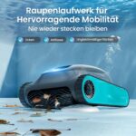 (2026 Upgrade) AIPER Scuba S1 Poolroboter Boden und Wand, Wasserlinienreinigung, Doppelfiltration, 270 Min Laufzeit, Intelligente Navigation, App-Steuerung & OTA-Updates für Einbau- und Aufstellpools